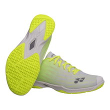 Yonex Badmintonschuhe Aerus Z2 Wide (Leichtigkeit, weit/breit) grau/gelb Herren